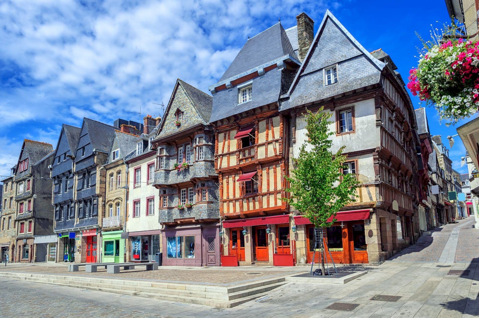 Photo du centre de Lannion à proximité de Lannion