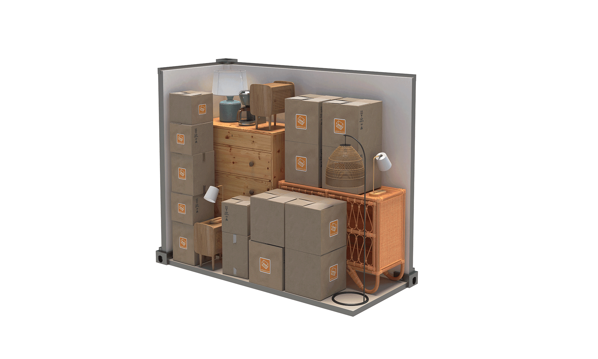 Image du box de 2m2 pour 3m3