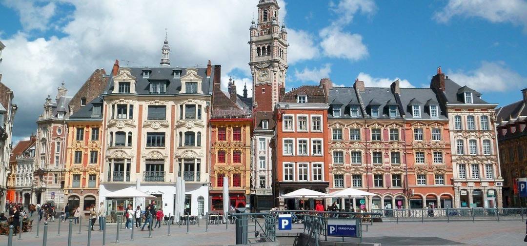 Photo du centre de Sainghin-en-Mélantois à proximité de Lille