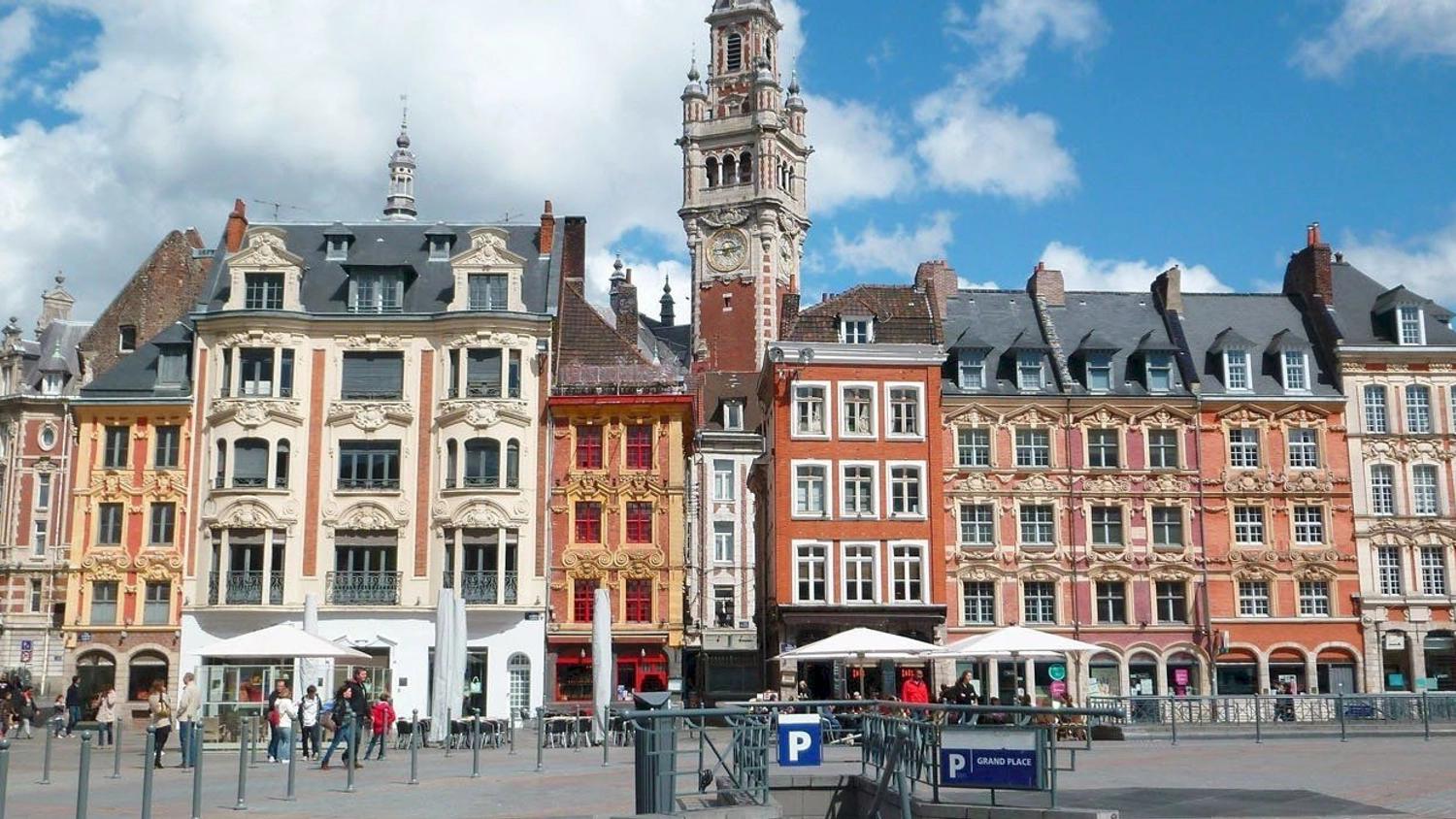 Photo du centre de Sainghin-en-Mélantois à proximité de Lille