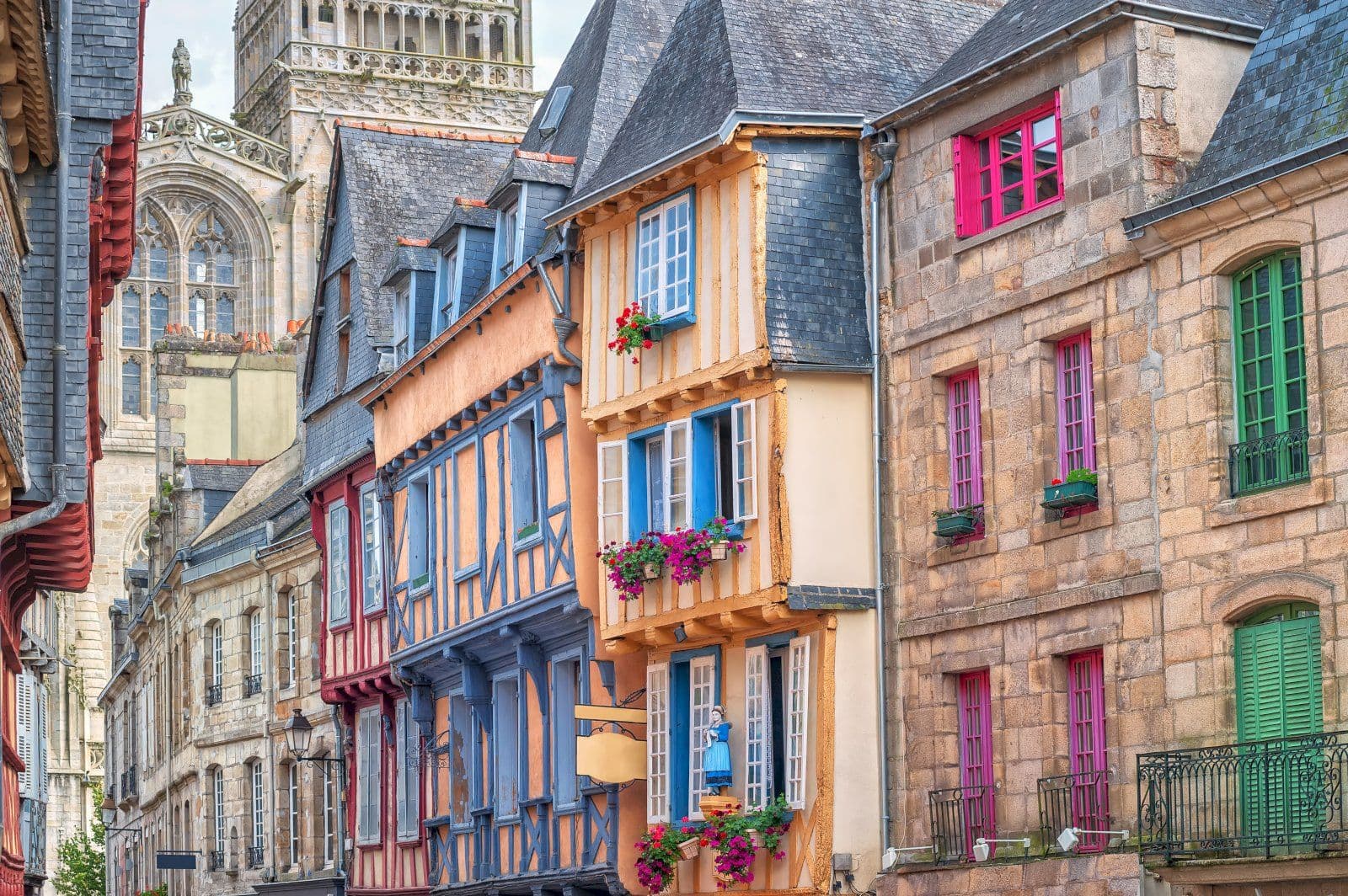 Photo du centre de Ergué-Gabéric à proximité de Quimper