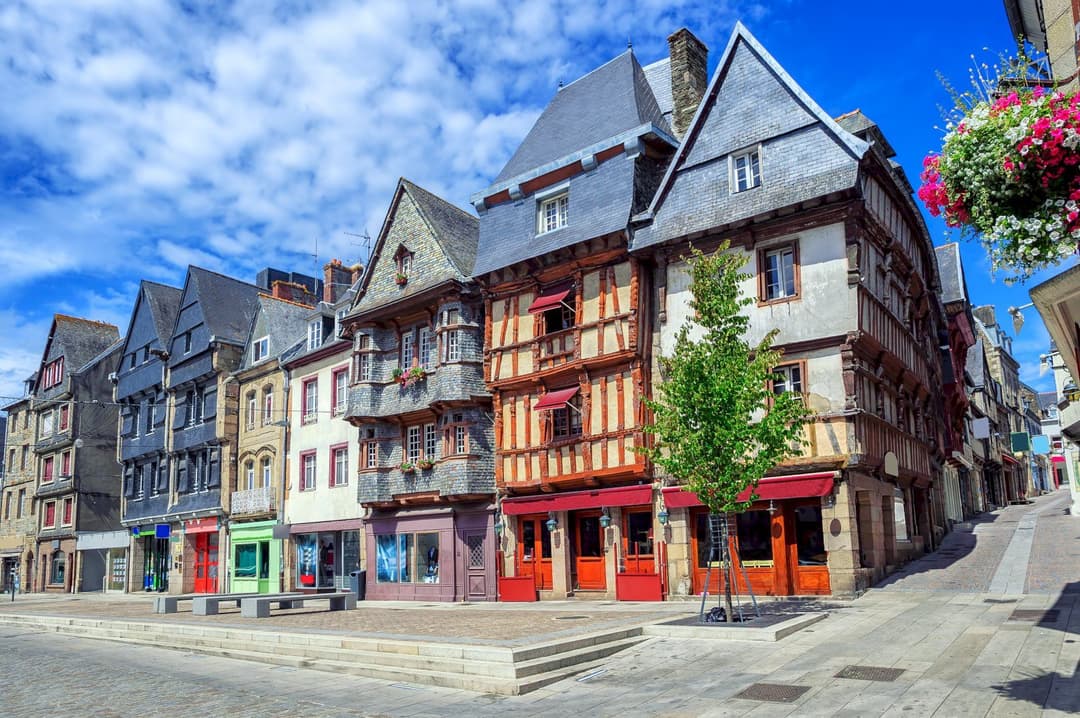 Photo du centre de Lannion à proximité de Lannion