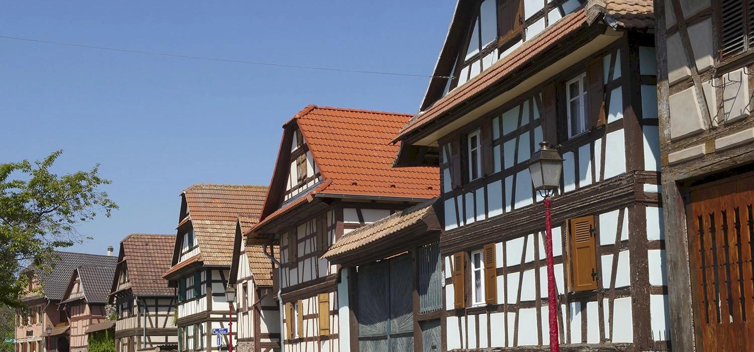 Photo du centre de Geispolsheim à proximité de Strasbourg