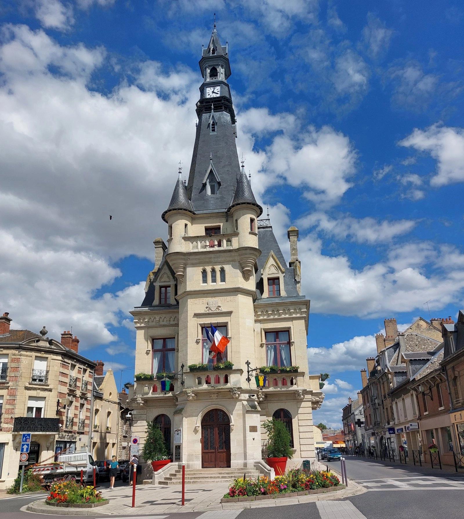 Photo du centre de Fismes à proximité de Reims