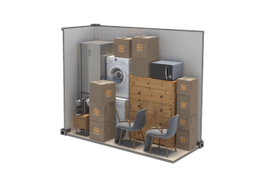 Image du box de 3.3m2 pour 7.9m3 avec les dimensions