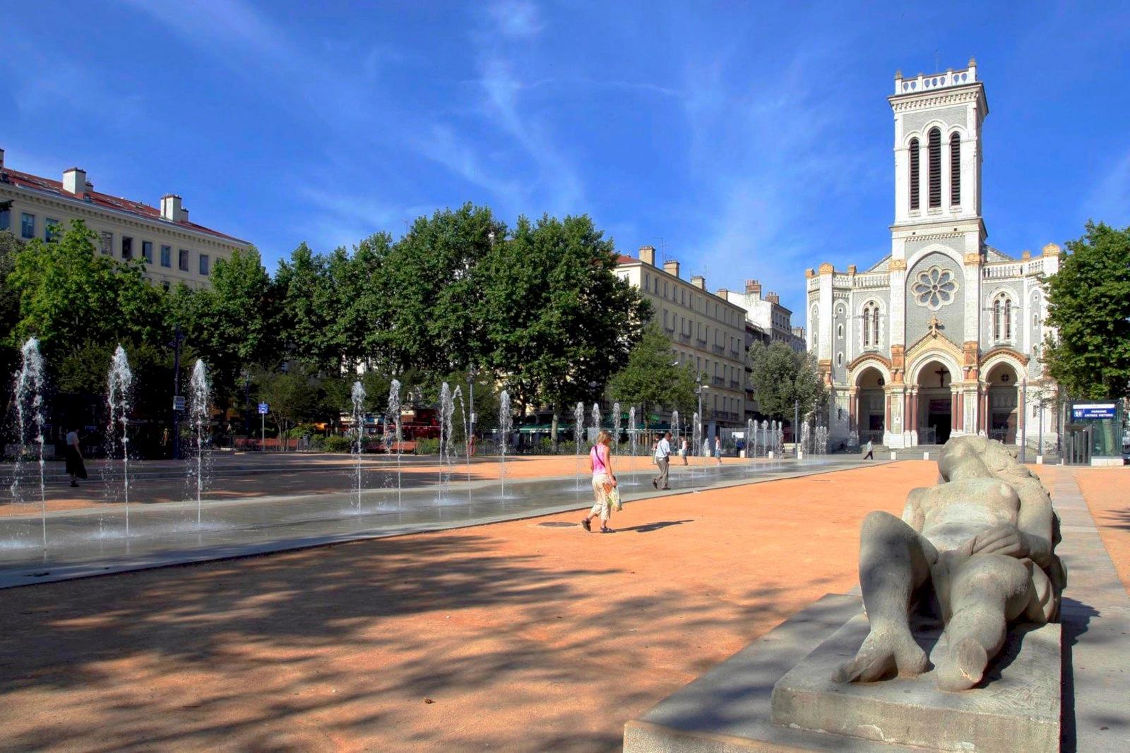 Photo du centre de Saint-Etienne à proximité de Saint-etienne