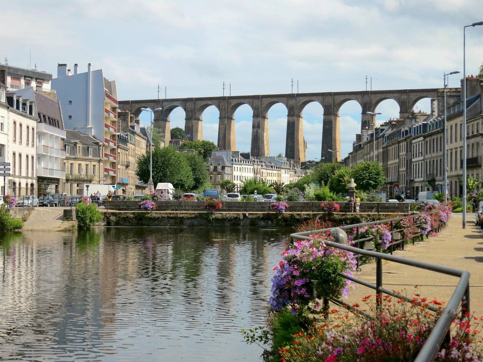 Photo du centre de St Martin des Champs à proximité de Morlaix