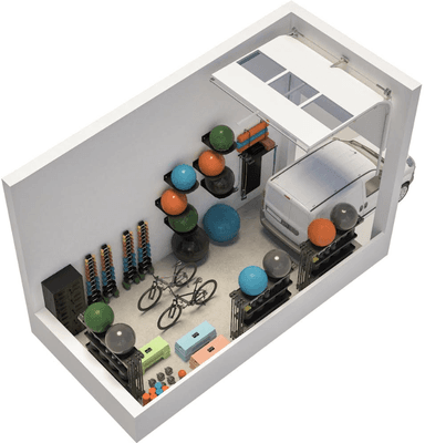 Image du box de 25m2 pour 130m3